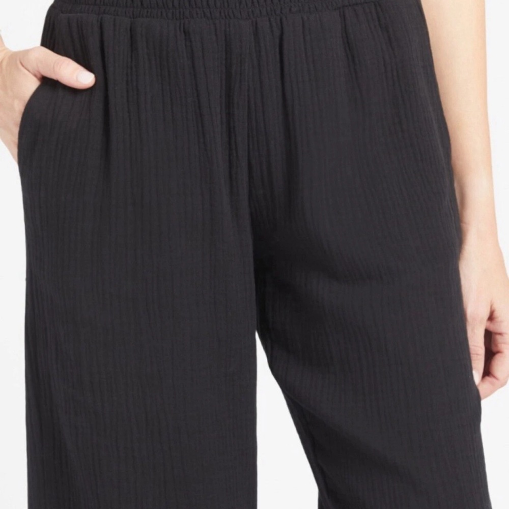 Evereve Black Wide Leg Pants